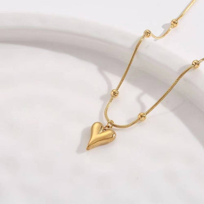 Grace Flutter Gold Finish Necklace for Women | JEWELHIRA