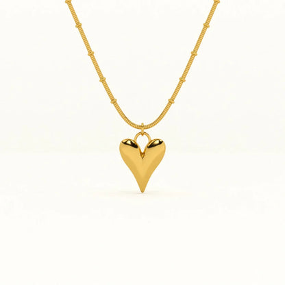 Grace Flutter Gold Finish Necklace for Women | JEWELHIRA