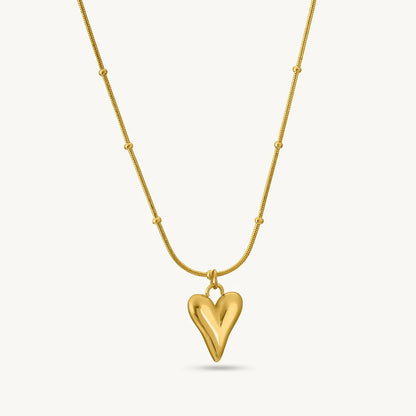 Grace Flutter Gold Finish Necklace for Women | JEWELHIRA